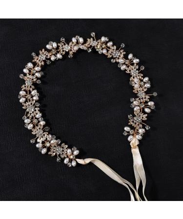 JSGHGDF Party Headband Flower Hairband s Headpiece Girls Headdress Bridal Shower Hair Accessories Silver - Buy Online on SooperMarket.com