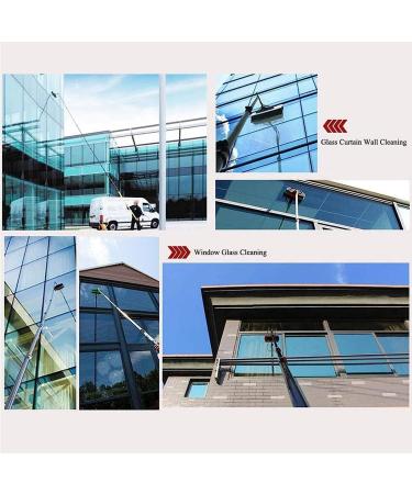 photovoltaic cleaner window cleaning pole Window Cleaning Pole Photovoltaic Panel Cleaning Tool 3.6-10.8m Extendable Cleaner Conservatory Roof Window Glass Wall Photovoltaic Panel Cleaning E 9m/29.52ft - Buy Online on SooperMarket.com