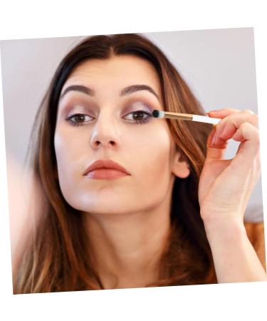 Baluue 10pcs Makeup Brush Makeup Eyeshadow Brush Eye for Makeup Concealer Brush Wooden Handle White - Buy Online on SooperMarket.com