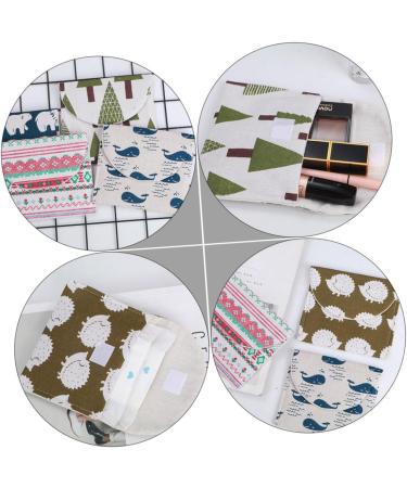 6pcs Healeved Napkin Storage Bag Organizer for Menstrual Pads & Makeup - Cute Purse Pouch - Buy Online on SooperMarket.com