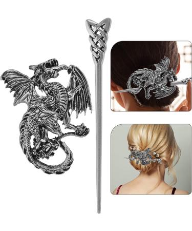 HAPINARY Vintage Hairpin Vintage Bronze Hair Sticks Viking Knot Sticks Hairpins Retro Hair Fork Pins Viking Hair Jewelry Celtics Knot Hair Stick Retro Hair Sticks Hair Styling Pins Alloy - Buy Online on SooperMarket.com