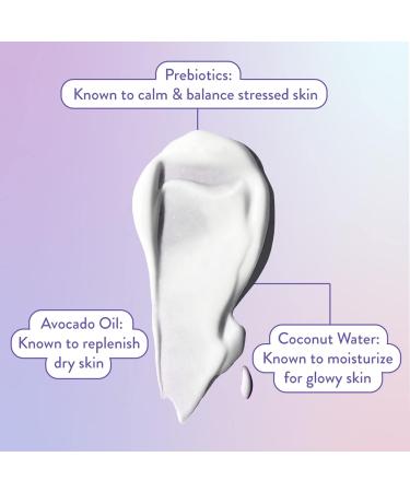 Bior Hydrate & Glow Moisturizer Face Cream for Dry Sensitive Skin infused with Prebiotics Avocado Oil and Coconut Water |Dermatologist Tested Cruelty Free and Fragrance Free (100mL) - Buy Online on SooperMarket.com