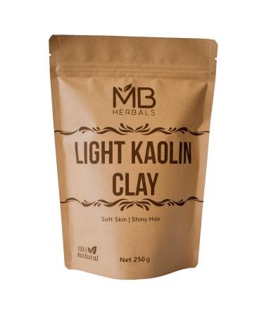 MB Herbals Light Kaolin Clay 250g (8.81oz) | Gentle Face Mask Clay - Buy Online on SooperMarket.com