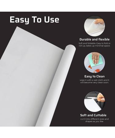 Large Induction Stove Protector Liner - Heat Resistant 260C - Easy Clean - Scratch and Dirt Prevention - Cut-to-Fit Roll Size (63x21) - Buy Online on SooperMarket.com