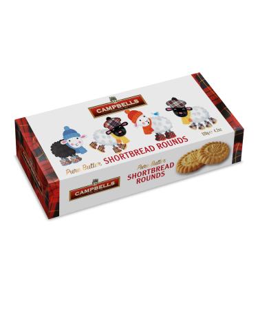 Campbells Shortbread 120g Sheep Shortbread Rounds shaped carton