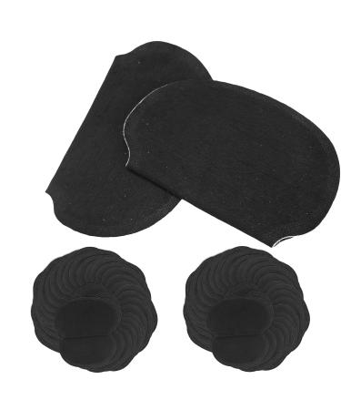 60 Armpit Sweat Pads - Fleece Welding Strips for Dresses | Black Garment Protection - Buy Online on SooperMarket.com