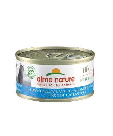 Almo Nature HFC Natural wet cat food - Atlantic tuna 24-pack (24 x 70g) Atlantic tuna 70 g (24-pack)