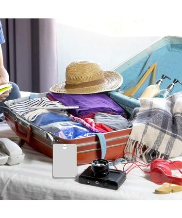 Original Anti-Fog Shower Mirror - Shatterproof Portable Travel Mirror with Hooks - Buy Online on SooperMarket.com