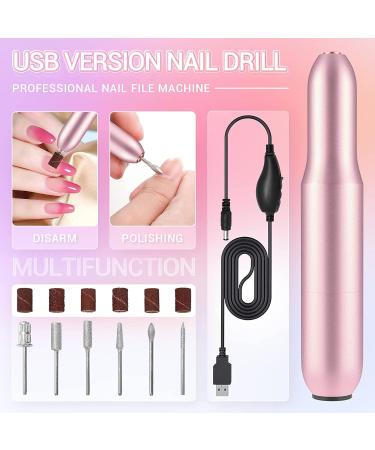 Cooserry Acrylic Nail Kit with Drill and UV Light - Beginner Nail Kit with 3 Colors Powder and Monomer Liquid Set - Buy Online on SooperMarket.com