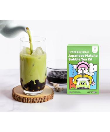 Tokimeki Japanese Matcha Bubble Tea Kit 255g | Authentic Matcha Experience | Easy Hot & Cold Preparation | Perfect for Home Enjoyment - Buy Online on SooperMarket.com