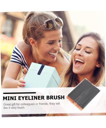 HAPINARY 300 Pcs Disposable Eyeliner Brush Cosmetic Tools Eyeliner Makeup Brush Lip Gloss Applicator - Buy Online on SooperMarket.com