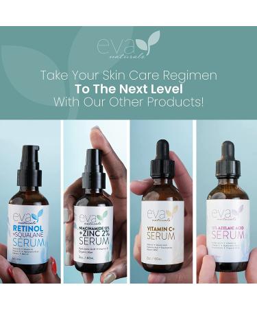 Eva Naturals Botanical Anti-Aging Face Oil Serum with Jojoba, Rosehip Seed & Vitamin E - Hydrating Facial Serum for Dry Skin - 1 oz - Buy Online on SooperMarket.com