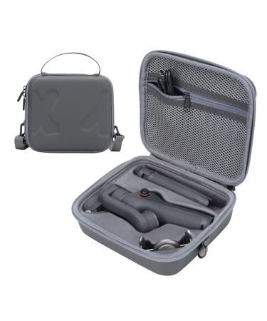 Flyekist Travel Case for DJI OM 6 - Portable Storage Bag Hardshell Carrying Case Fits DJI Osmo Mobile 6 Smartphone Gimbal Stabilizer and Accessories(Grey) OM6 Case DJI OM 6 Case-Grey