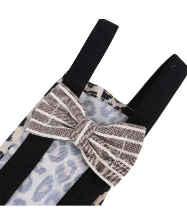 Pet Duck Goose Diapers - Adjustable Cloth Nappy for Poultry - Washable Hen Chicken Costume Diaper - Portable and Stylish - S Leopard Print - Buy Online on SooperMarket.com