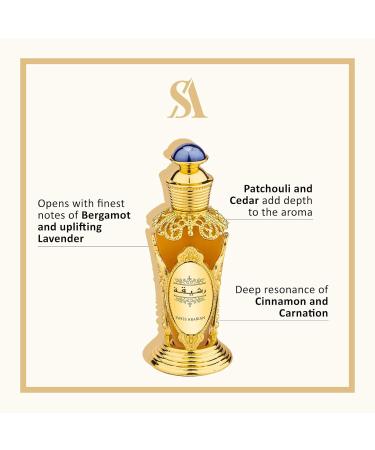 Swiss Arabian Rasheeqa - Luxury Products From Dubai - Long Lasting Addictive Personal Perfume Oil Fragrance - A Seductive Signature Aroma - 0.6 oz - Buy Online on SooperMarket.com