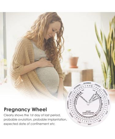 Pregnancy Wheel Due Date Calculator - OB-GYN, Midwives, Nurses, Patients & Doctors - 8 pack - Buy Online on SooperMarket.com