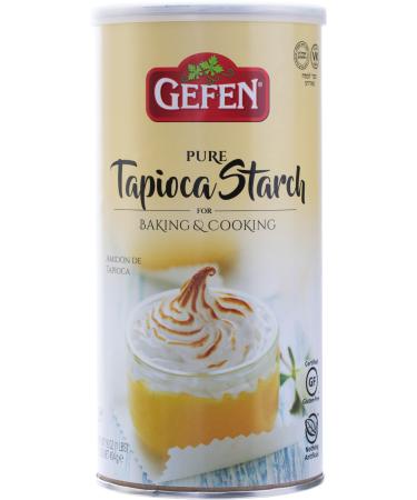 Gefen Pure Tapioca Starch 454g Resealable Container Gluten Free Nothing Artificial Tapioca Flour