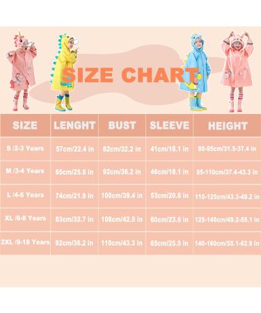Kids XL Unicorn Raincoat for Girls & Boys | Waterproof Rainsuit | Toddler Poncho | 3D Cartoon Children Rainwear | Size XL/125-140 CM - Buy Online on SooperMarket.com