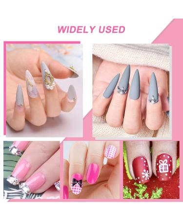 Sularpek 5 Pcs Double Ended Nail Art Brushes Set | Liner Brushes, Dotting Tools & Painted Pen for DIY Nail Designs - Buy Online on SooperMarket.com