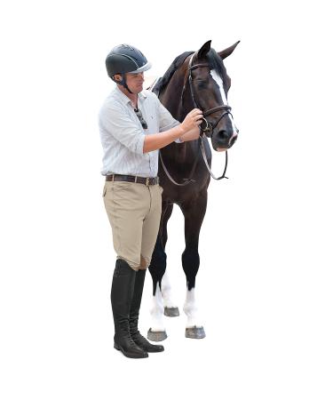 Ovation Mens Euroweave Knee Patch Breech Tan 36