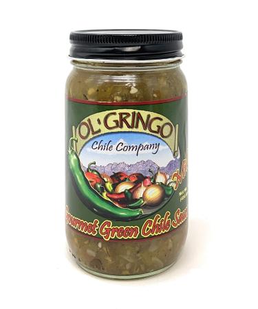 Ol' Gringo Chile Company Sauce 16 Ounce (Green Mild)