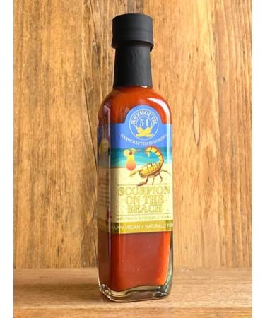 Weymouth 51 Scorpion On The Beach 220ml - Super Hot Scorpion Chilli Sauce - Buy Online on SooperMarket.com