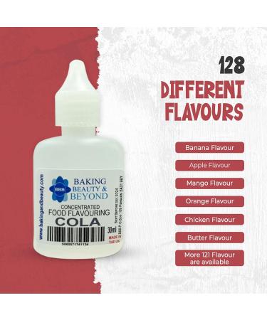 Baking Beauty and Beyond Concentrated Food Flavouring Oil - Dozen of Professional Quality Food Grade Flavouring Oil for Candy Making Baking Cooking Lip Balm and Lip Gloss - Cola (50ml) - Buy Online on SooperMarket.com