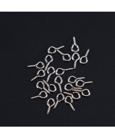 ROSENICE 500pcs Mini Screw Eye Pins for Jewelry Making and Crafting - Buy Online on SooperMarket.com