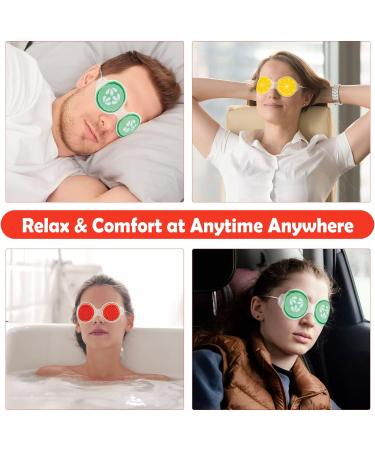 Reusable Gel Eye Mask for Dark Circles & Puffiness - Cold/Hot Packs for Migraine Relief - 3 Pack - Buy Online on SooperMarket.com
