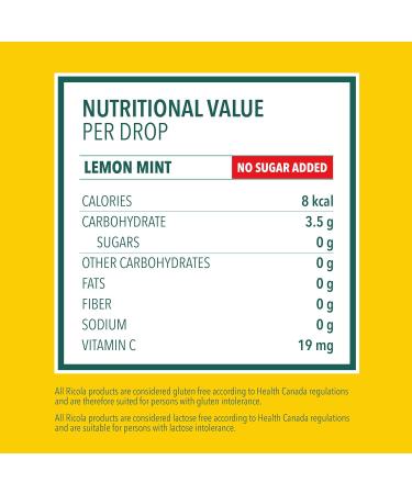 Ricola Lemon Mint No Sugar Added Throat Drops - Buy Online on SooperMarket.com