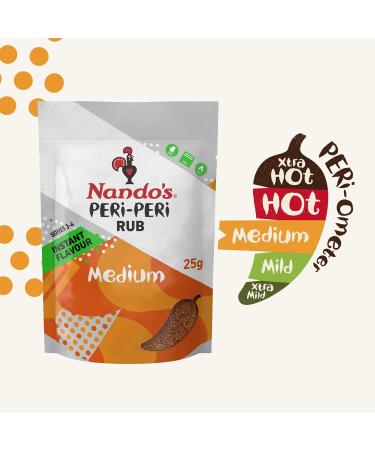 Nando's Peri Peri Medium Seasoning Rub 25g - Buy Online on SooperMarket.com