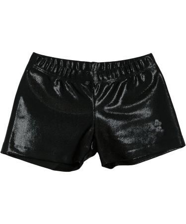 Aosva Little Big Girls' Sparkle Gymnastics Shorts 2-14Years - 2pcs Sparkleblack - Buy Online on SooperMarket.com