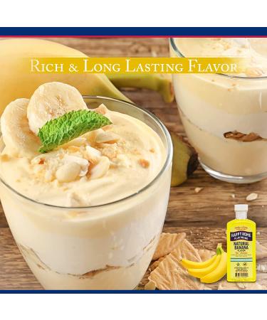 Happy Home Natural Banana Flavoring 7oz - Non-alcoholic & Certified Kosher - Buy Online on SooperMarket.com