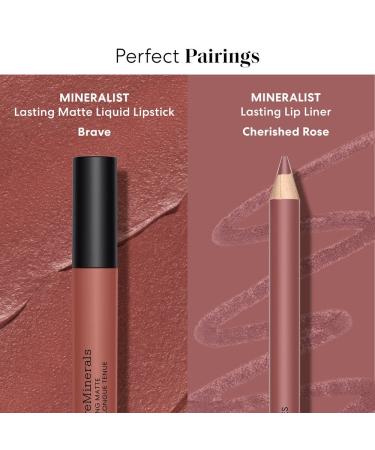 bareMinerals Mineralist Lasting Lip Liner - Creamy Pigmented Vegan Natural Ingredients All-Day Wear in Blissful Blush - Shop Now - Buy Online on SooperMarket.com