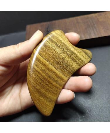 Green Sandalwood Gouache Trigger Point Meridian Scrapping Muscle Relaxing Wooden Massager Acupuncture Physical 1Pcs (Color : Dolphin) - Buy Online on SooperMarket.com