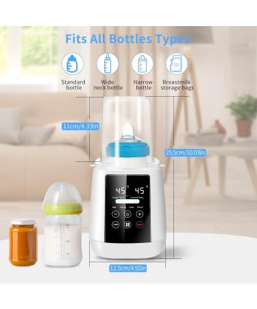 6-in-1 Baby Bottle Warmer & Sterilizer | Fast Warming & Precise Temperature Control - Buy Online on SooperMarket.com