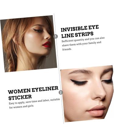 BELLIFFY 36 Pairs Glitter Eyeliner Instant Reusable Double Eyelid Tapes Eyeliner Strips for Eyes Sticker - Buy Online on SooperMarket.com