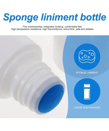 Mobestech 8Pcs Deodorant Bottles Sponge Head Applicator Liquid Bottles Refillable Sub Bottles Sponge Liniment Bottles Cosmetic Travel Lotion Storage Container 50ml (Color Random) - Buy Online on SooperMarket.com