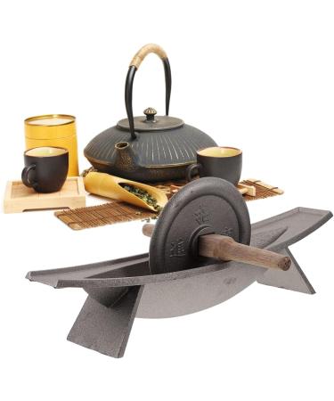 KALLORY Chinese Medicine 1pc Iron Medicine Roller Clinic Grinding Tool Manual Medicine Rubbing Tool Rug Roller Carpet Corporate - Buy Online on SooperMarket.com