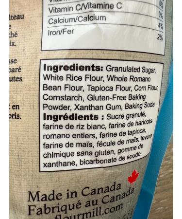 Gluten Free Cake Mix Vanilla Cake Mix 465g Makes a 9x9 Cake or 12 Cupcakes 100% GF Mix - Made in Canada by Arva Flour Mills - Buy Online on SooperMarket.com