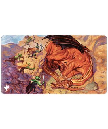 Ultra PRO - Dominaria Remastered Black Stitched Playmat ft. Sneak Attack - Protect Your Cards During Gameplay from Scuffs & Scratches, Perfect as Oversized PC Mouse Pad for Gaming & Desk Mat