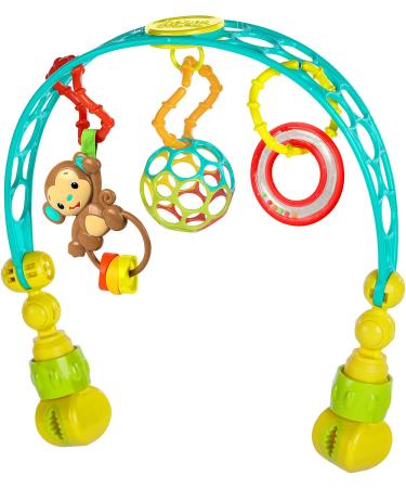Bright Starts Oball play arch for the stroller made of flexible firm Oball material for easy gripping