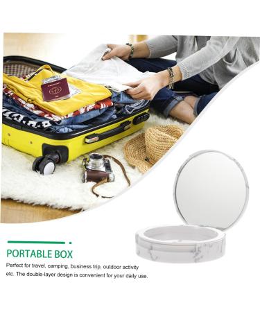 HAPINARY 4 Pcs Storage Box Refillllable Powder Case Face Powder Case Cosmetic Powder Container - Buy Online on SooperMarket.com