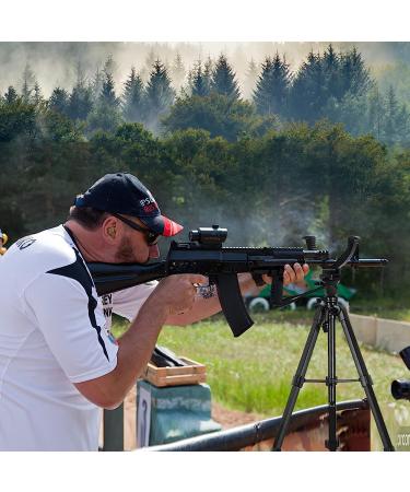 LCNCY Shooting Sticks Tripod Hunting Rest with 360 Rotation - Aluminum, 5-Section Adjustable Binoculars Tripod with Adapter for Rifle, Hunting, Binoculars, Spotting Scope, Crossbow Stand - Buy Online on SooperMarket.com