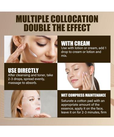 Lactobionic Acid Pore Refining Serum - Shrink Pores Remove Blackheads Reduce Fine Lines & Wrinkles - Anti-Aging Facial Essence 30ml for All Skin Types - Buy Online on SooperMarket.com