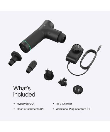 Hyperice Hypervolt GO - Portable Deep Tissue Massage Gun for On-The-Go Pain Relief and Muscle Recovery - Buy Online on SooperMarket.com