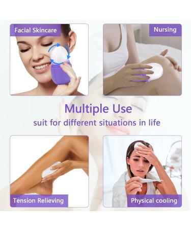 2024 Ice Face Roller - Upgraded Coldairsoap Facial Beauty Tool | Reusable Skin Care Roller for Neck | Enhance Natural Glow & Radiance - Buy Online on SooperMarket.com