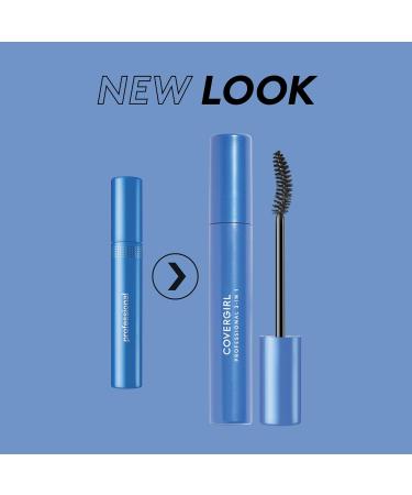 COVERGIRL Professional All-in-One Curved Brush Mascara Black Brown 210 - 0.3 Fl Oz - Buy Online on SooperMarket.com