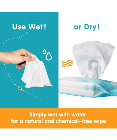 SHINO Disposable Cotton Facial Tissue Travel Pack 60 Count Idea for Sensitive Skin 100% Pure Cotton Tissue Perfect for Makeup Removal Baby Care Facial Cleaning and Personal Hygiene (3 Pack) - Buy Online on SooperMarket.com