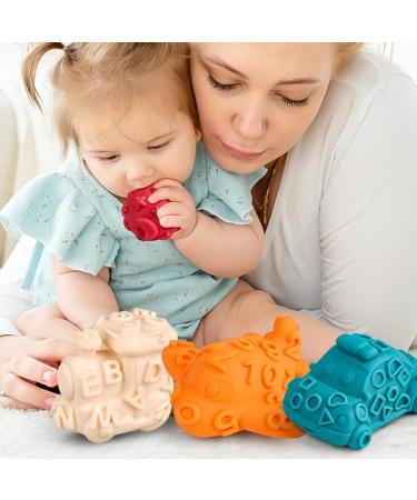 Shop Sensory Squeezing Rattling Balls - Colorful Soft Massage Toys for All Ages | Perfect Multisensory Gift - Buy Online on SooperMarket.com